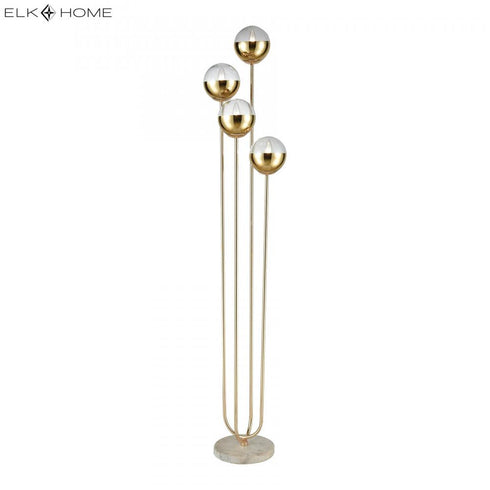 Elk Haute Floreal FLOOR LAMP in Gold Finish Model: D3377