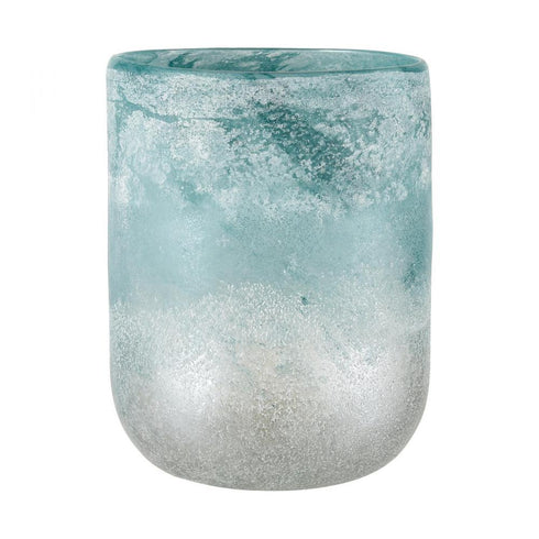 Elk Haweswater VASE JAR BOTTLE in Frosted Turquoise Finish Model: S0047-8078
