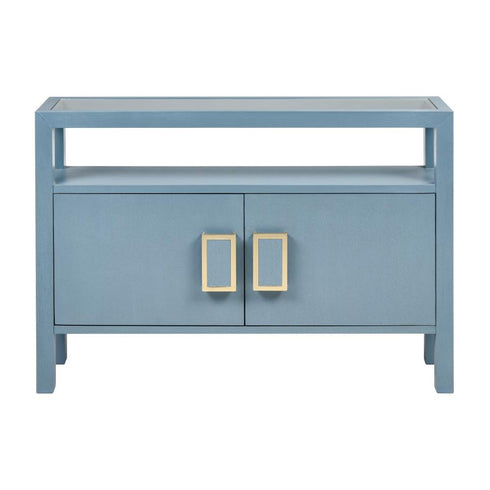 Elk Hawick Console Table in Aged Blue Model: S0015-11778