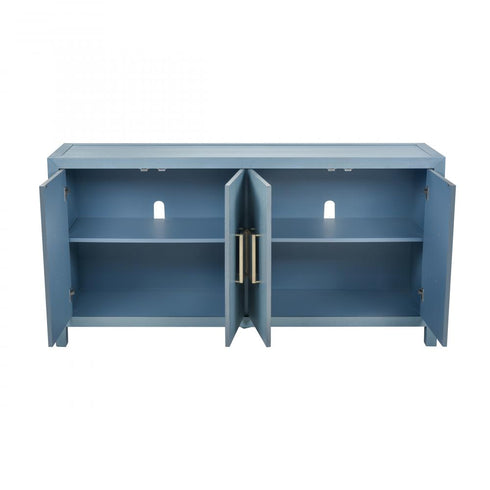 Elk Hawick Credenza in Aged Blue Model: S0015-11777