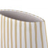 Elk Hawking Striped Vase Small in White Finish Model: H0017-10639