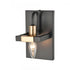 Elk Heathrow VANITY LIGHT in Matte Black Finish Model: 15451/1