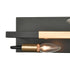 Elk Heathrow VANITY LIGHT in Matte Black Finish Model: 15452/2