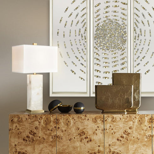 Elk Helain TABLE LAMP in White Finish Model: H0019-8006