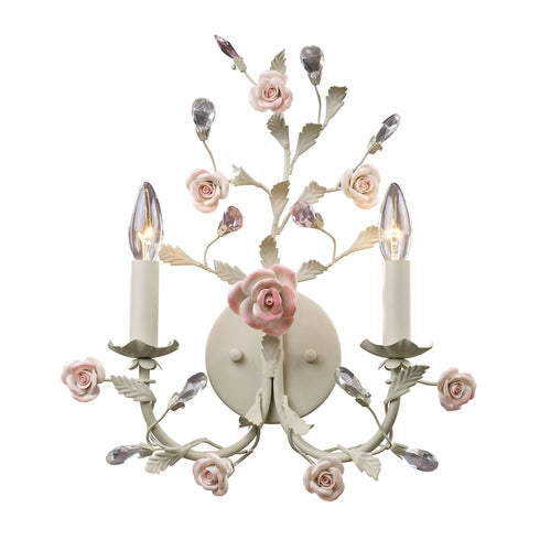 Elk Heritage SCONCE in Cream Finish Model: 8090/2