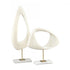 Elk Hodge ORNAMENTAL ACCESSORY (2 pack) (2 pack) in White Finish Model: S0037-9209