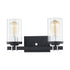 Elk Holdfast VANITY LIGHT in Charcoal Finish Model: 47581/2