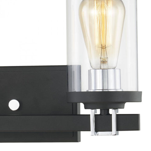 Elk Holdfast VANITY LIGHT in Charcoal Finish Model: 47581/2