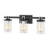Elk Holdfast VANITY LIGHT in Charcoal Finish Model: 47582/3