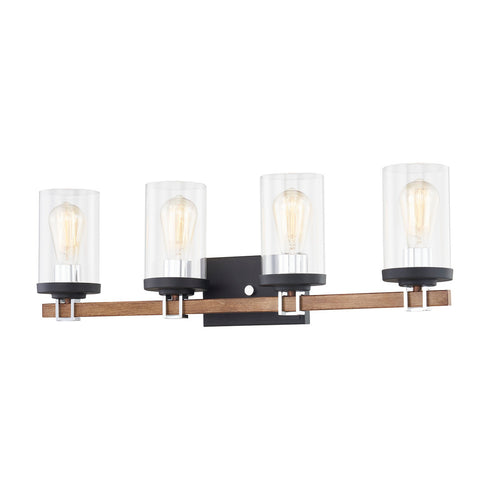 Elk Holdfast VANITY LIGHT in Charcoal Finish Model: 47593/4