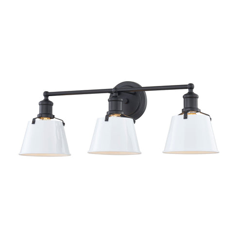 Elk Holgate VANITY LIGHT in Charcoal Finish Model: 47462/3