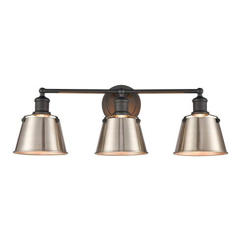 Elk Holgate VANITY LIGHT in Charcoal Finish Model: 47682/3