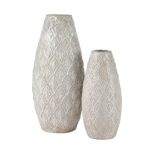 Elk Hollywell VASE JAR BOTTLE in White Finish Model: S0017-8108