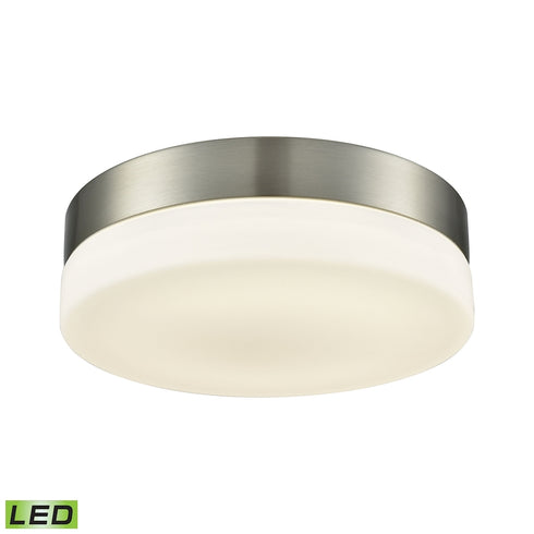 Elk Holmby 1 Light FLUSH MOUNT in Satin Nickel Finish Model: FML4050-10-16M