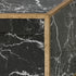 Elk Homer COFFEE TABLE in Black Marble Finish Model: 1114-411