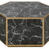 Elk Homer COFFEE TABLE in Black Marble Finish Model: 1114-411