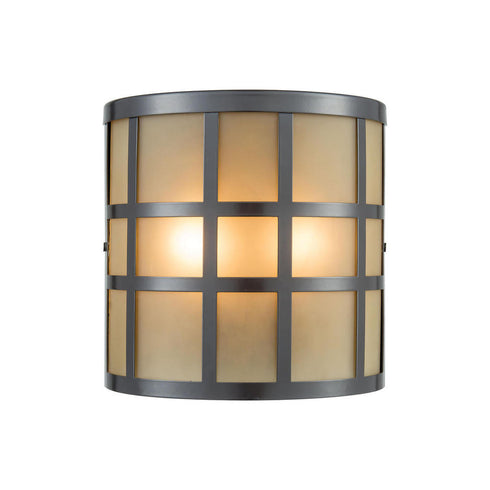 Elk Hooper 2 Light SCONCE in Oil Rubbed Bronze Finish Model: 46330/2