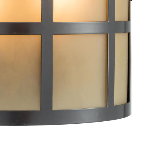 Elk Hooper 2 Light SCONCE in Oil Rubbed Bronze Finish Model: 46330/2
