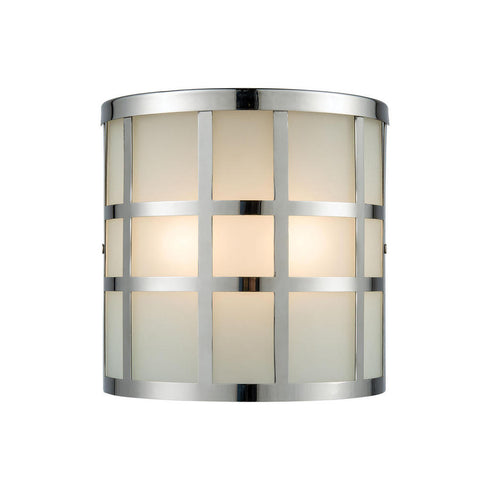 Elk Hooper 2 Light SCONCE in Polished Stainless Finish Model: 46292/2