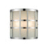 Elk Hooper 2 Light SCONCE in Polished Stainless Finish Model: 46292/2