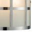 Elk Hooper 2 Light SCONCE in Polished Stainless Finish Model: 46292/2