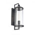 Elk Hopkins 18 Inch High 1 Light Outdoor Sconce Charcoal Black Model: 89491/1