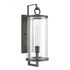 Elk Hopkins 20.25 Inch High 1 Light Outdoor Sconce Charcoal Black Model: 89492/1
