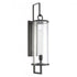 Elk Hopkins 30 Inch High 1 Light Outdoor Sconce Charcoal Black Model: 89494/1