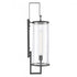 Elk Hopkins 30 Inch High 1 Light Outdoor Sconce Charcoal Black Model: 89494/1