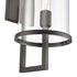 Elk Hopkins 30 Inch High 1 Light Outdoor Sconce Charcoal Black Model: 89494/1