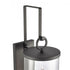 Elk Hopkins 30 Inch High 1 Light Outdoor Sconce Charcoal Black Model: 89494/1
