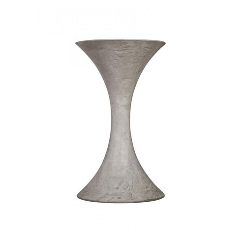 Elk Hourglass Planter Medium in Weathered Gray Finish Model: H0117-10550