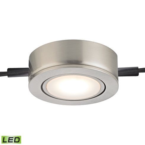 Elk Housings 1 Light UNDER CABINET UTILITY in Satin Nickel Finish Model: MLE401-5-16M