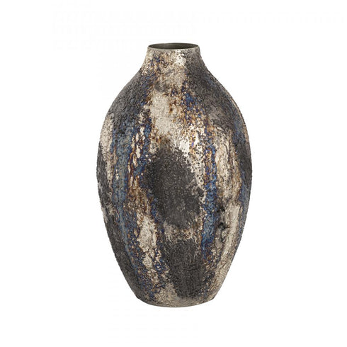 Elk Hughes Vase Large Oxidized Silver (2 pack) (2 pack) in Cosmic Bronze Finish Model: S0807-9772