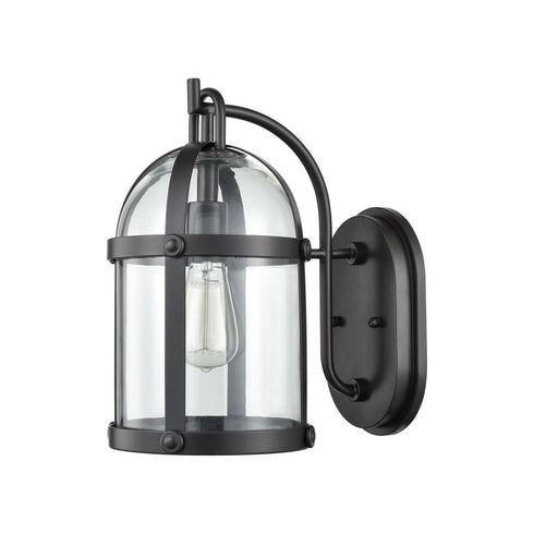 Elk Hunley 1 Light SCONCE in Oil Rubbed Bronze Finish Model: 47510/1