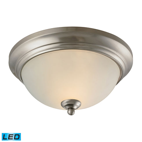 Elk Huntington FLUSH MOUNT in Brushed Nickel Finish Model: 7002FM/20-LED