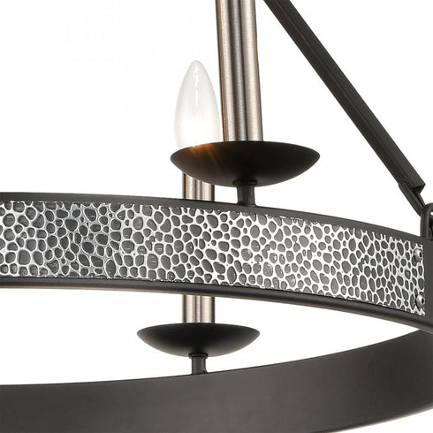 Elk Impression CHANDELIER in Bronze Finish Model: D4679
