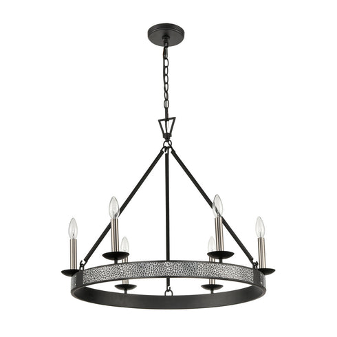 Elk Impression CHANDELIER in Bronze Finish Model: D4679