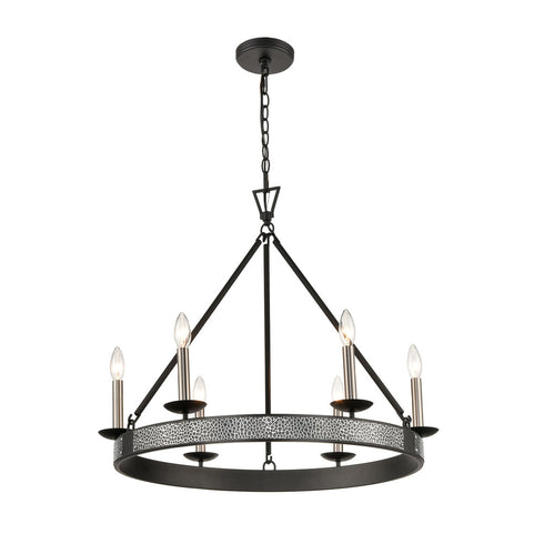 Elk Impression CHANDELIER in Bronze Finish Model: D4679