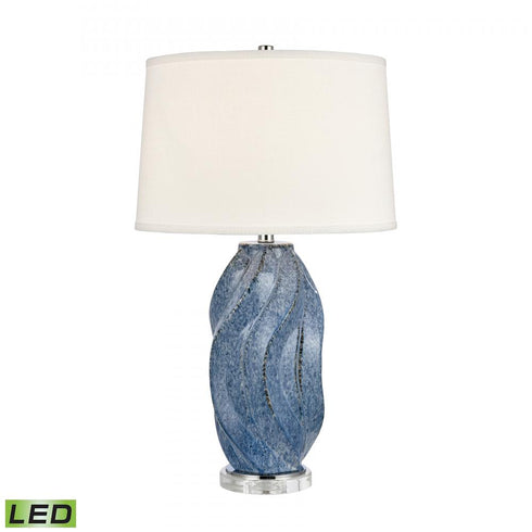Elk in Blue Swell 28 Inch High 1 Light Table Lamp Includes LED Bulb Model: S0019-9538-LED