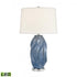 Elk in Blue Swell 28 Inch High 1 Light Table Lamp Includes LED Bulb Model: S0019-9538-LED