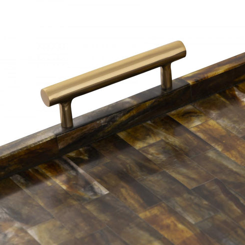 Elk in Horn Tray Brass (2 pack) (2 pack) Model: H0807-9761