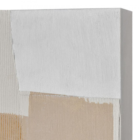 Elk in Taupe Abstract Wall Art Model: S0056-11343