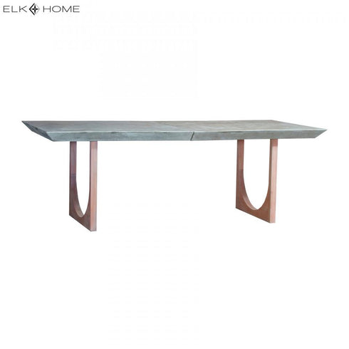 Elk Innwood DINING TABLE in Waxed Concrete Finish Model: 7011-1498