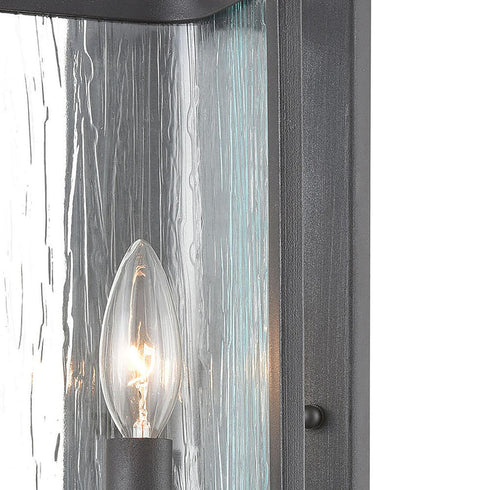 Elk Inversion 1 Light SCONCE in Charcoal Finish Model: 32420/1