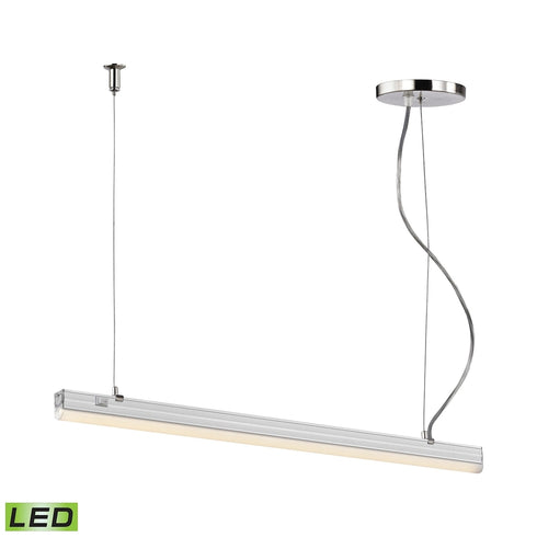 Elk Iris ISLAND LIGHT in Aluminum Finish Model: LC4010-0-98