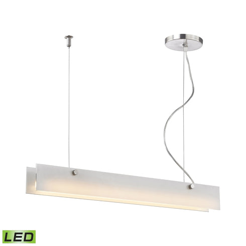 Elk Iris ISLAND LIGHT in Aluminum Finish Model: LC4020-10-98