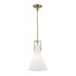 Elk Izel 12 Inch Wide 1 Light Pendant in Antique Brass Model: 4661-AN-MO
