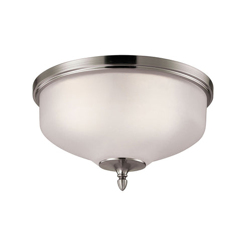 Elk Jackson 3 Light FLUSH MOUNT in Brushed Nickel Finish Model: 1303FM/20
