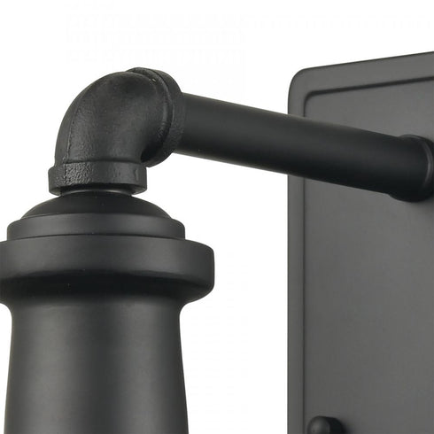 Elk Jackson SCONCE in Matte Black Finish Model: 45431/1